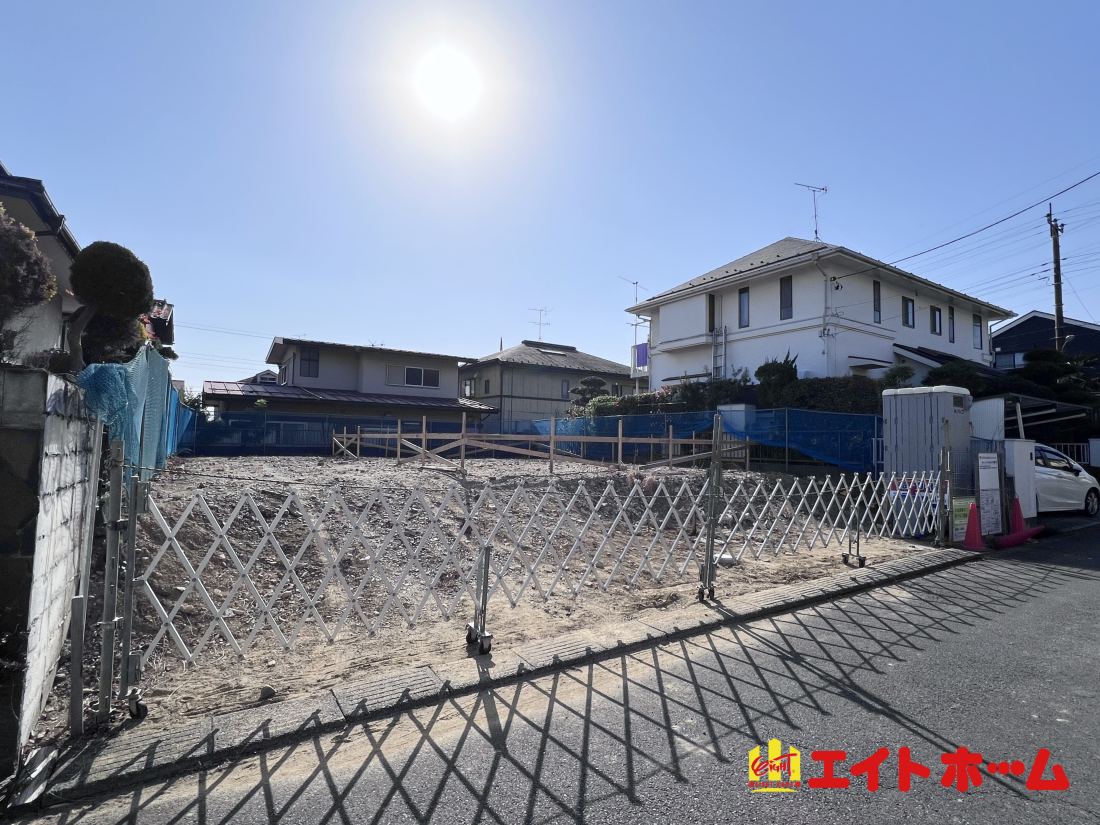 �����s�����q�s��z��1���ڂ̐V�z��ˌ��Ă̌��n�O�ώʐ^