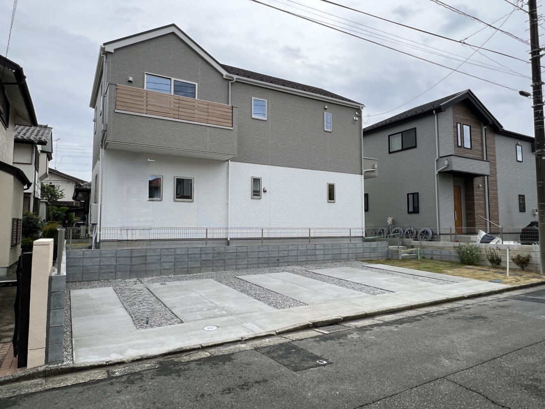 �����s�����q�s�k���2���ڂ̐V�z��ˌ��Ă̌��n�O�ώʐ^